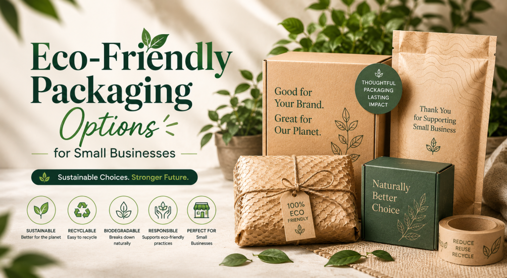 Eco-friendly packaging options for small businesses